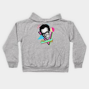 vintage Elvis Costello Design Kids Hoodie